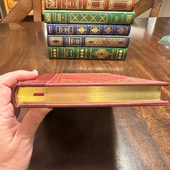 Alices Adventures In Wonderland Lewis Carroll Leather 1980 The Franklin Library - Picture 3 of 8